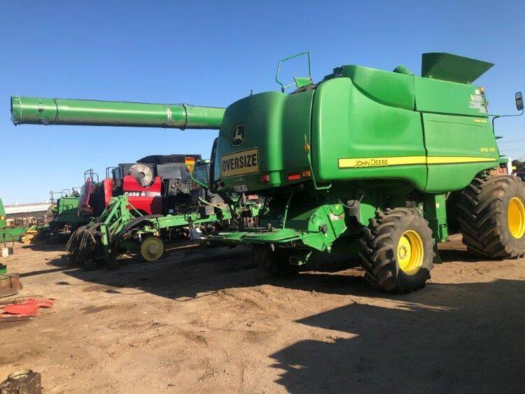 John Deere 9770 Header 1 — Swan Hill, VIC — Murray Mallee Machinery