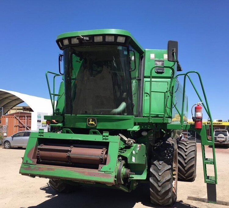 John Deere 9660 Header 2 — Swan Hill, VIC — Murray Mallee Machinery