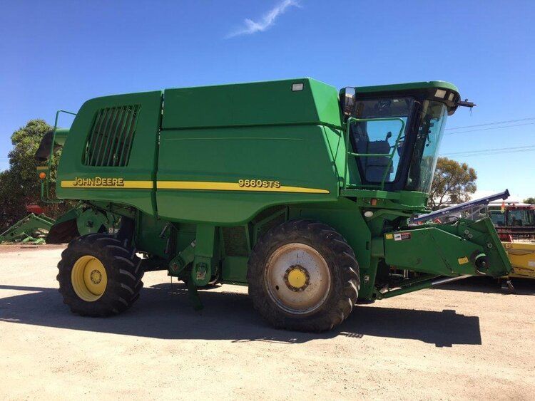 John Deere 9660 Header 1 — Swan Hill, VIC — Murray Mallee Machinery