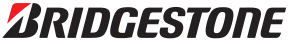 Bridgestone logo in black and red italic text on a white background