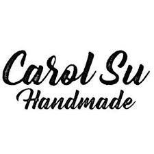 Carol Su Handmade logo in black script,