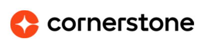 Cornerstone logo: orange circle with a white star and the word 