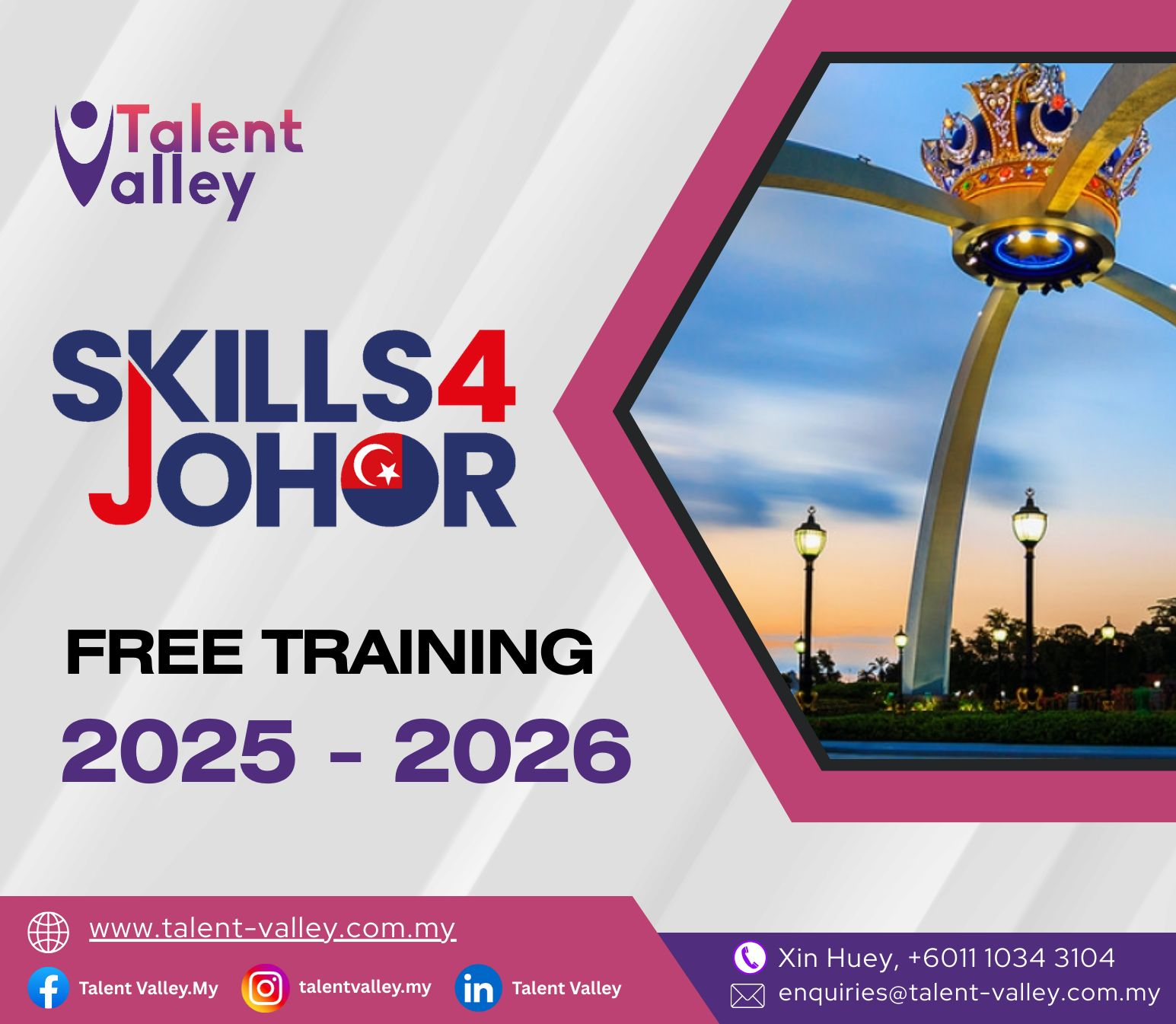 Promotional graphic for a workshop titled 