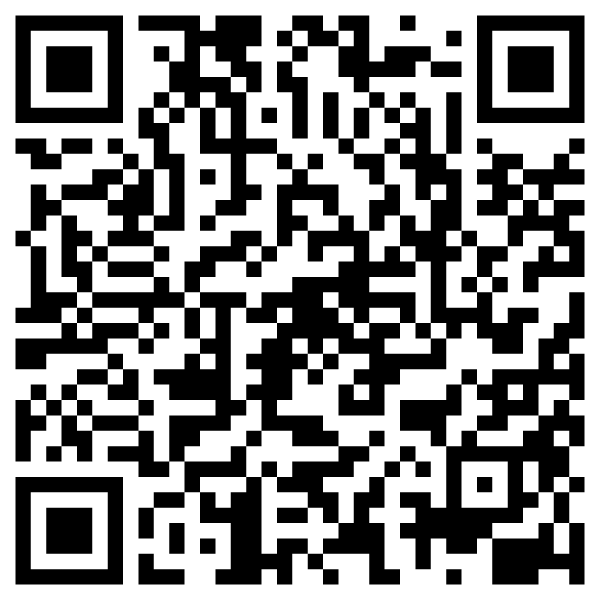 QR code with a complex pattern of black and white squares.