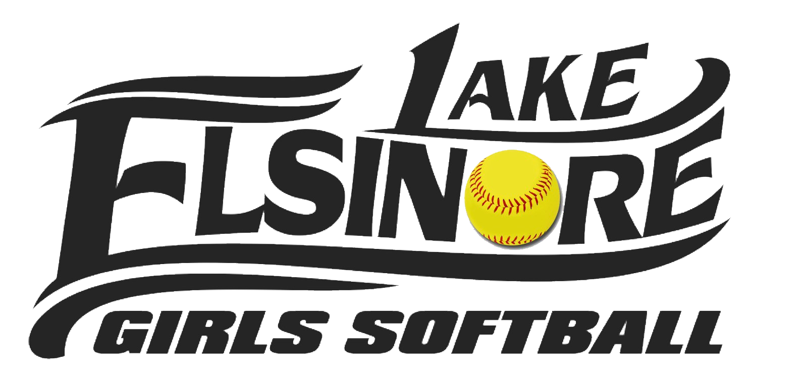 Lake Elsinore Girls Softball Logo