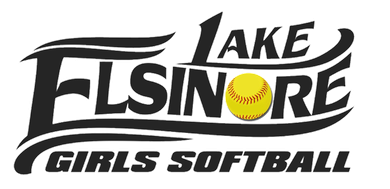 Lake Elsinore Girls Softball Logo