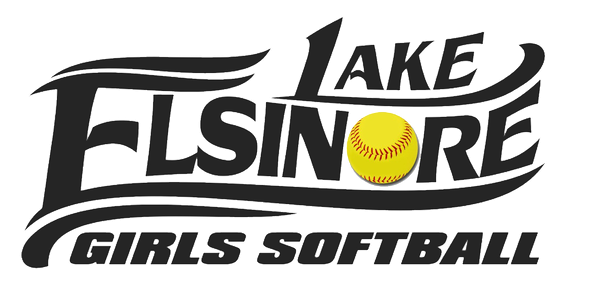 Lake Elsinore Girls Softball Logo