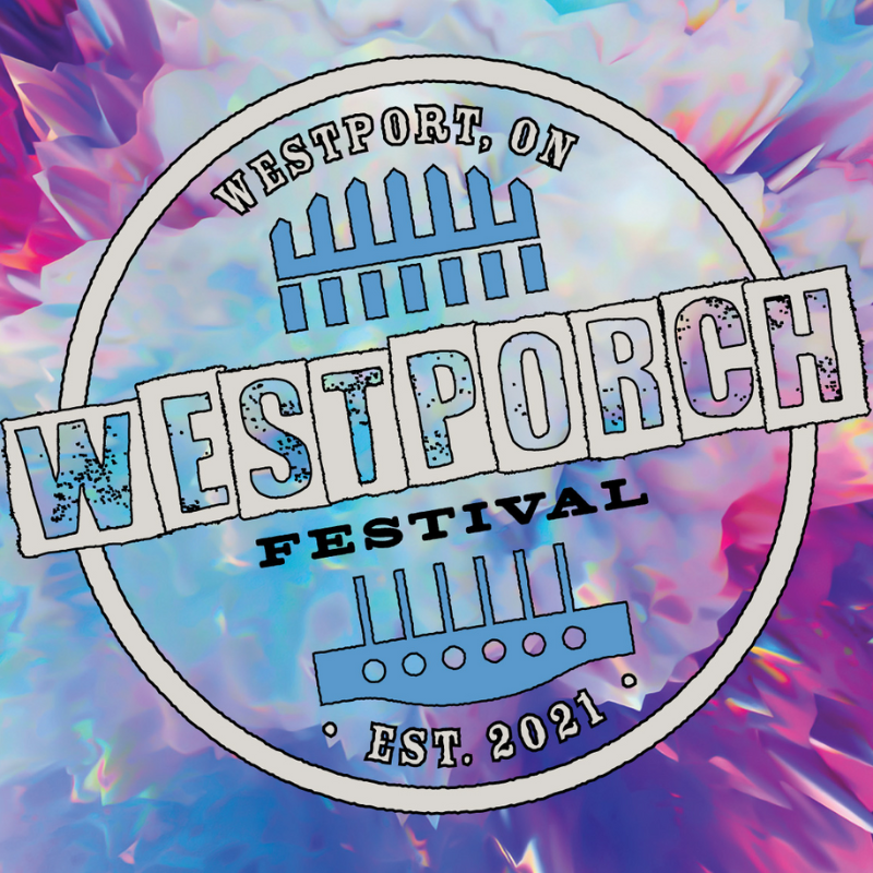A logo for Westporch Festival