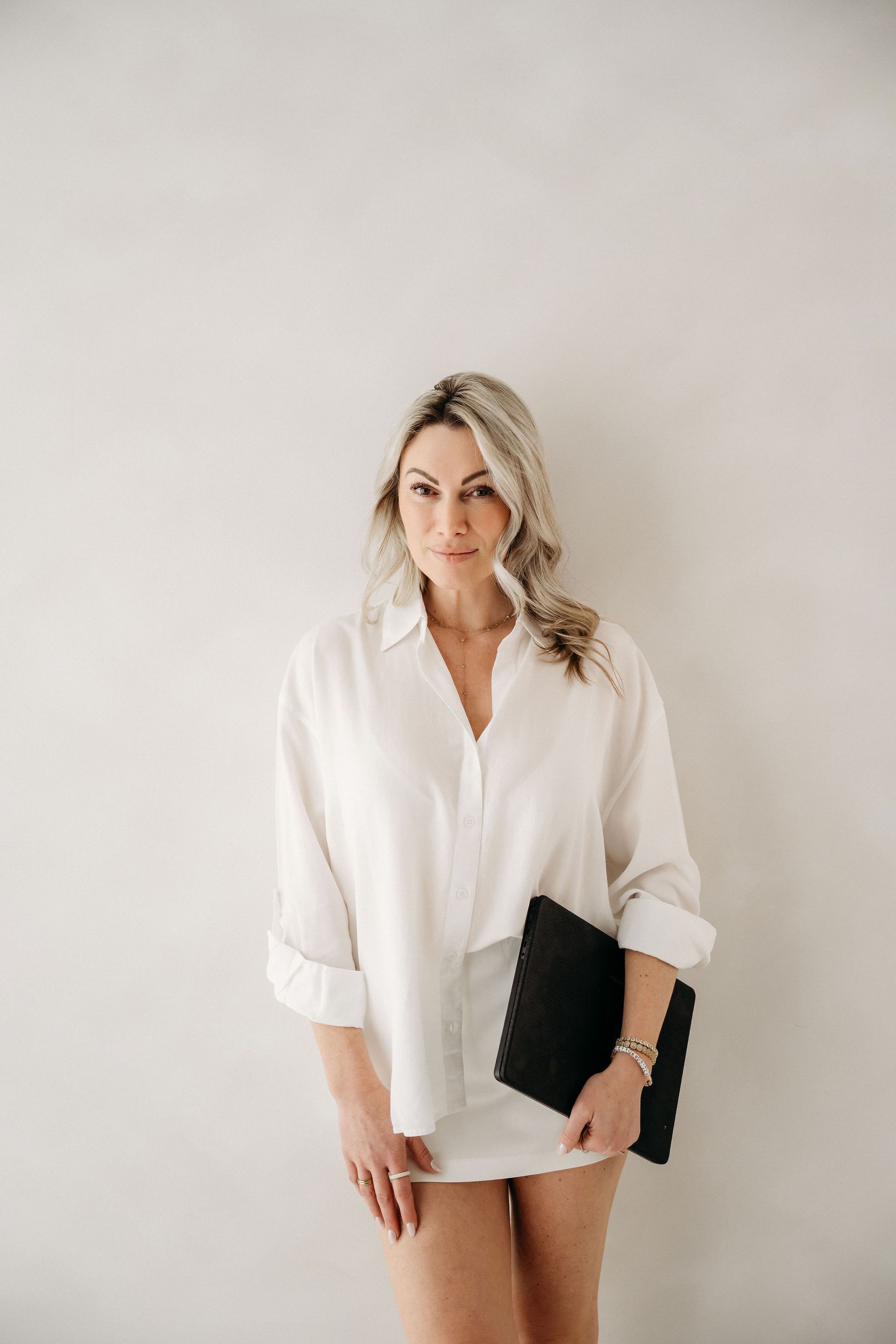 founder of Kingston social media agency sitting on chair