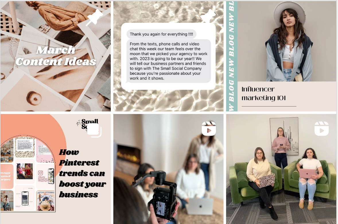 social media content preview