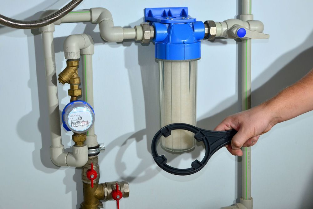 New Water Filtration Installed — Brett Negus Plumbing In Oakhurst, QLD