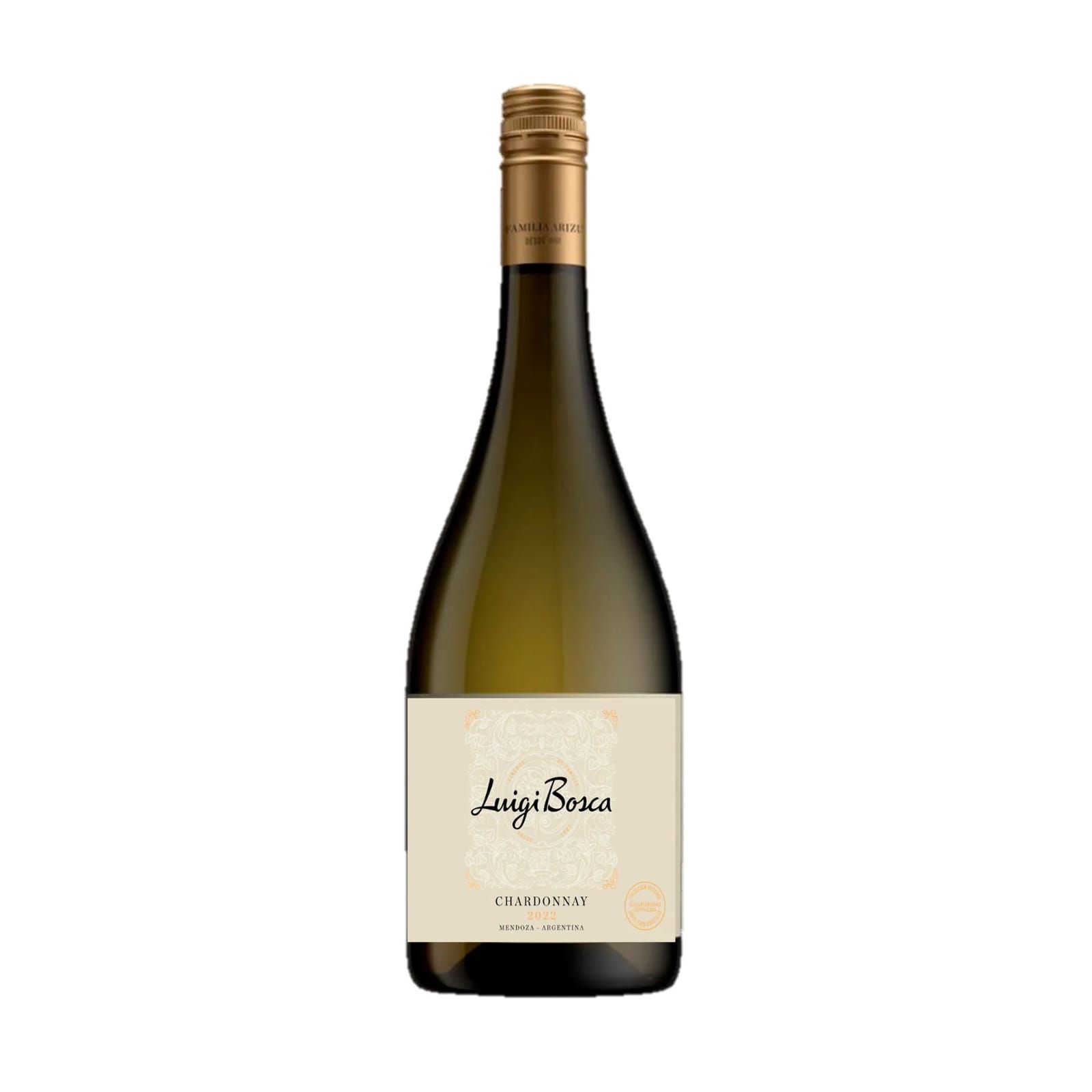 Botella de vino blanco Luigi Bosca Bianco.