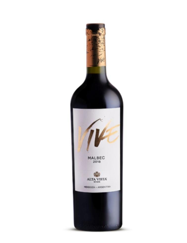 Botella de vino Malbec 