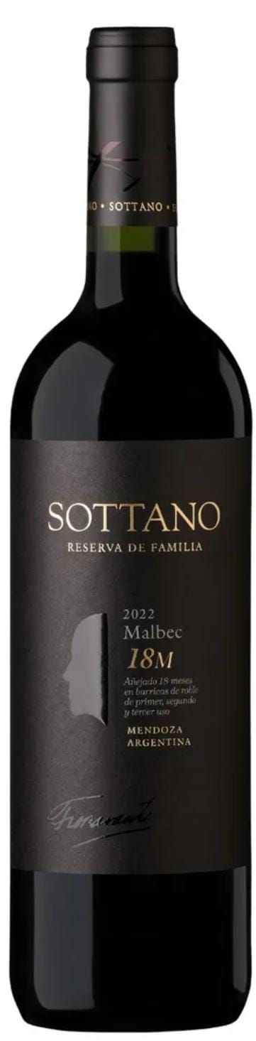 SOTTANO RESERVA DE FAMILIA MALBEC 18M 750 ML