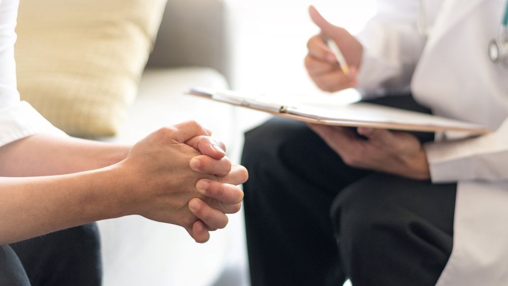 Patient and Doctor in a Consultation — Mount Archer Medical Centre in Berserker, QLD