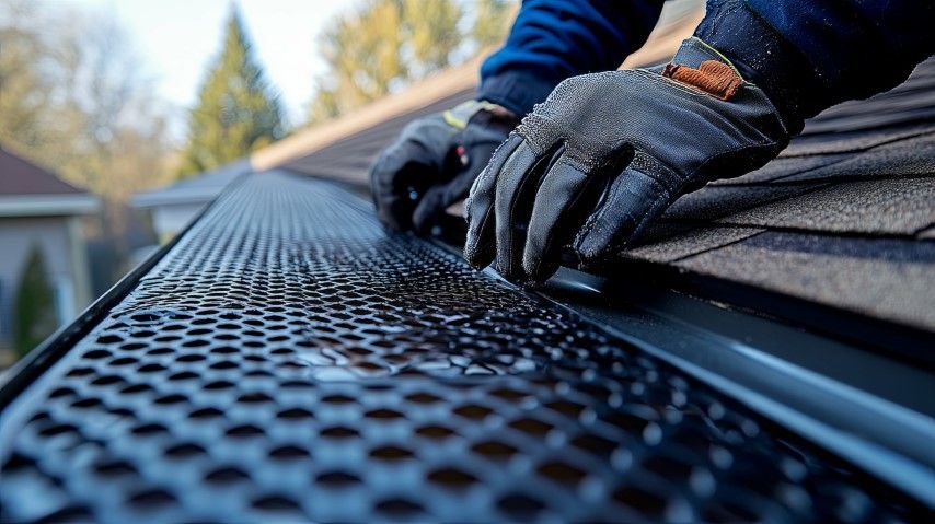 An image of Gutter Guards in Springfield OH