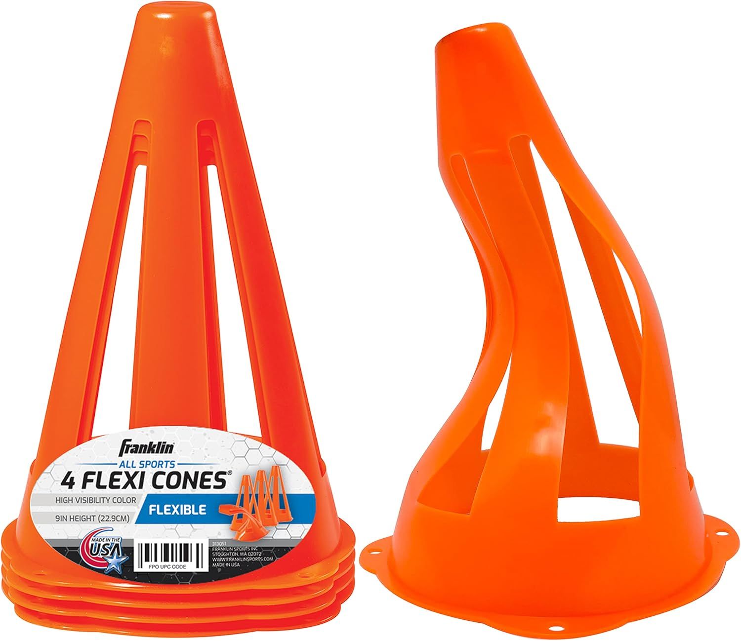Training cones for balance and coordination drills used at AMP Physical Therapy Dunellen NJ.