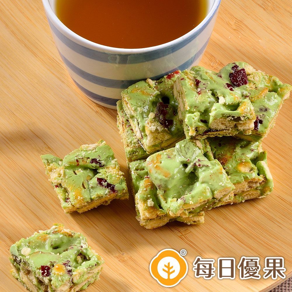 抹茶雪花餅大包裝500G 每日優果