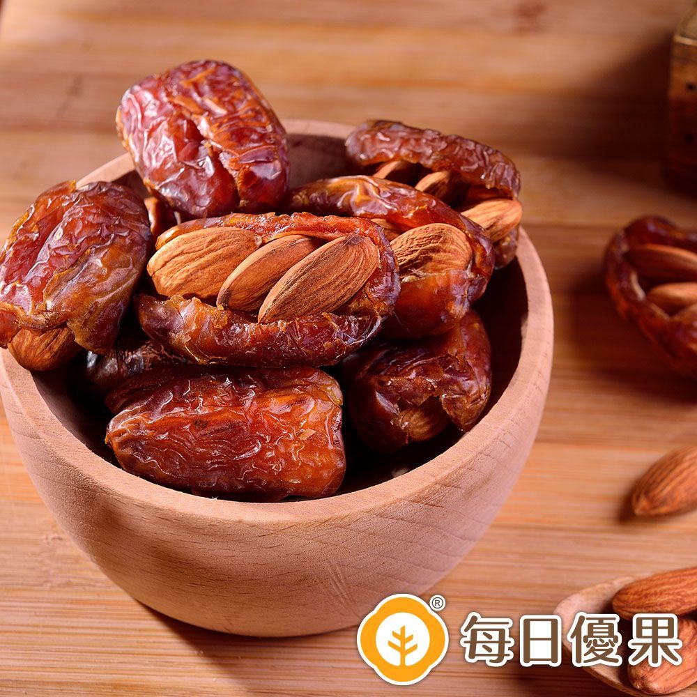 手工椰棗杏仁果150G 每日優果