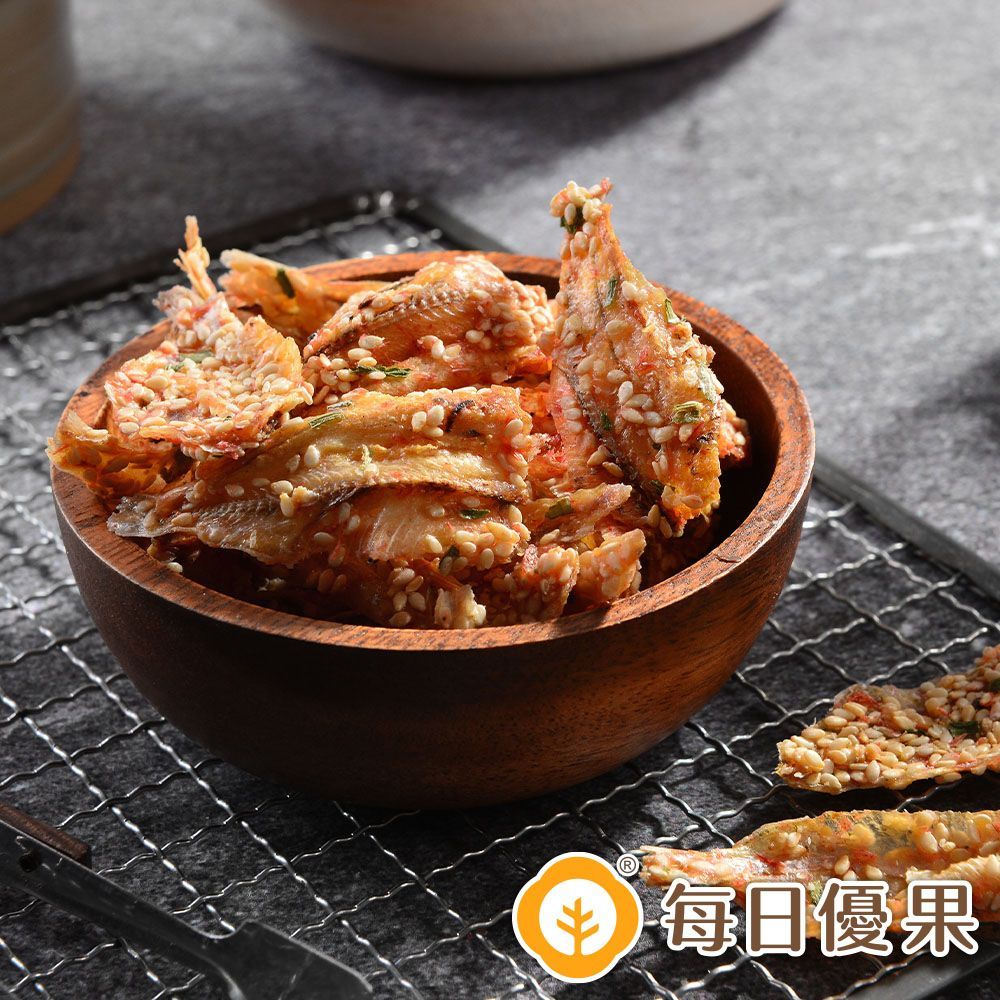 櫻花黃金魚酥大包裝400G 每日優果