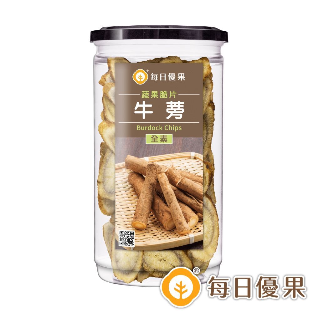 罐裝牛蒡脆片150G 每日優果