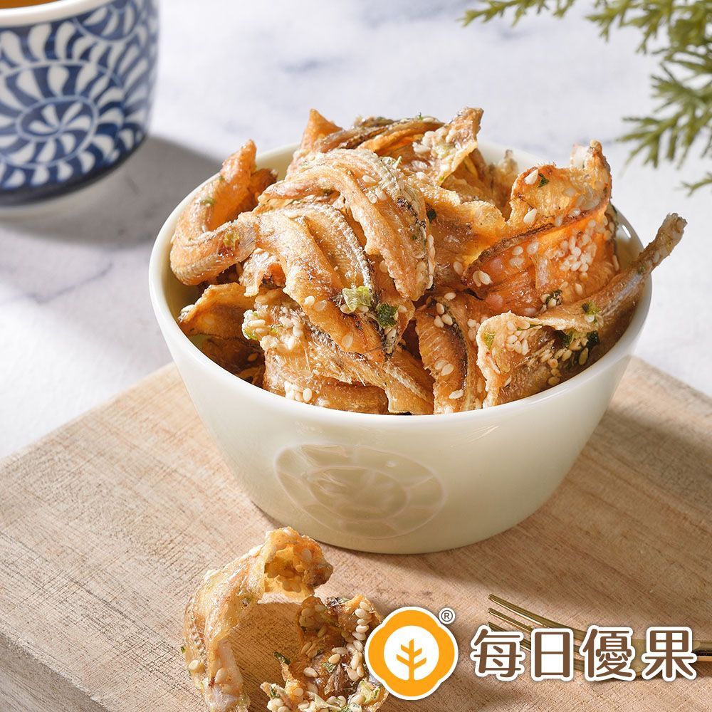 蔥燒黃金魚酥135G 每日優果