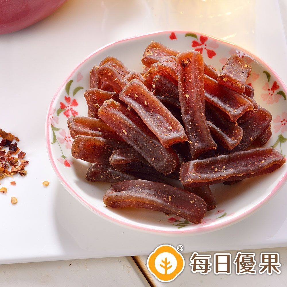高纖辣味蒟蒻乾大包裝420G 每日優果