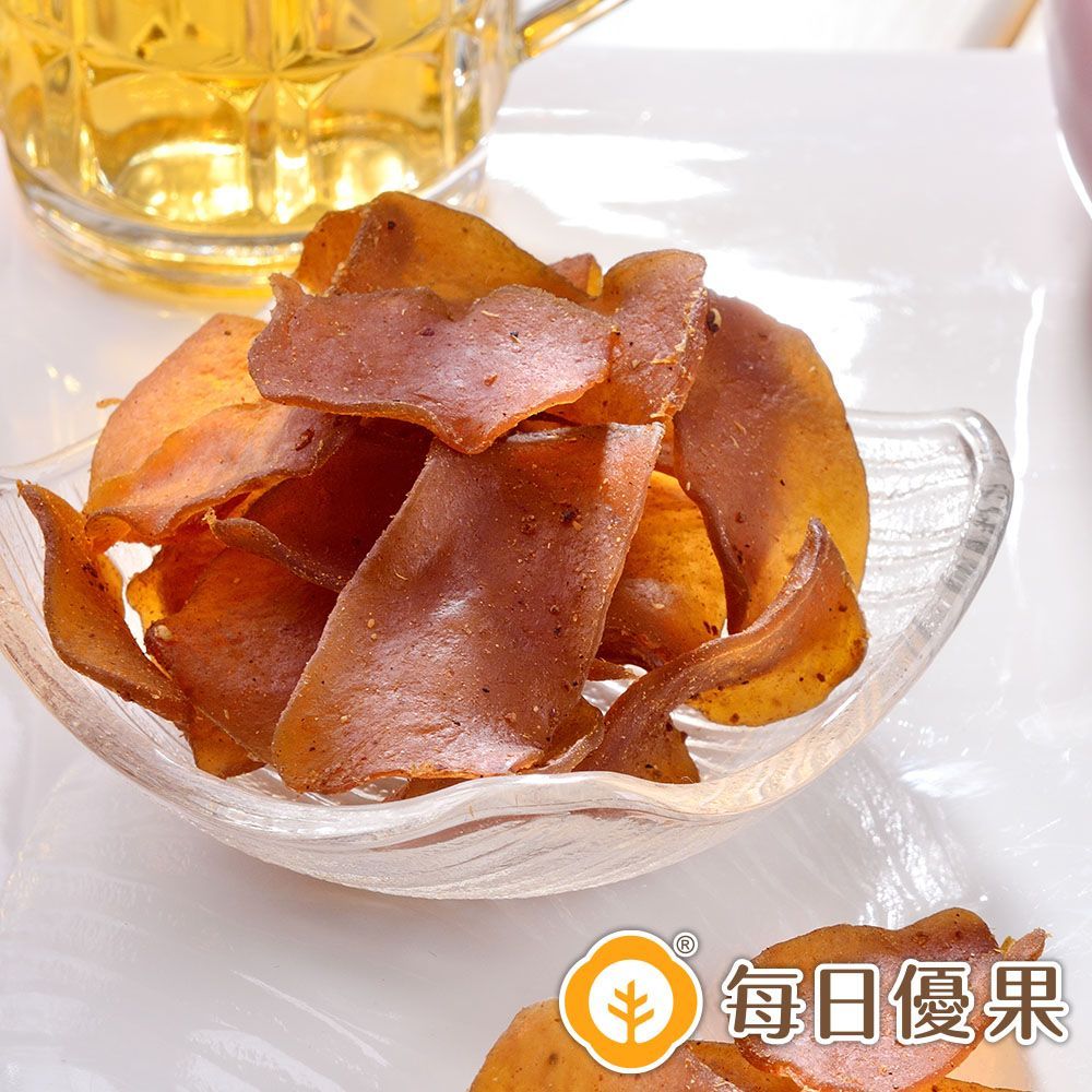高纖辣味蒟蒻薄片大包裝420G 每日優果