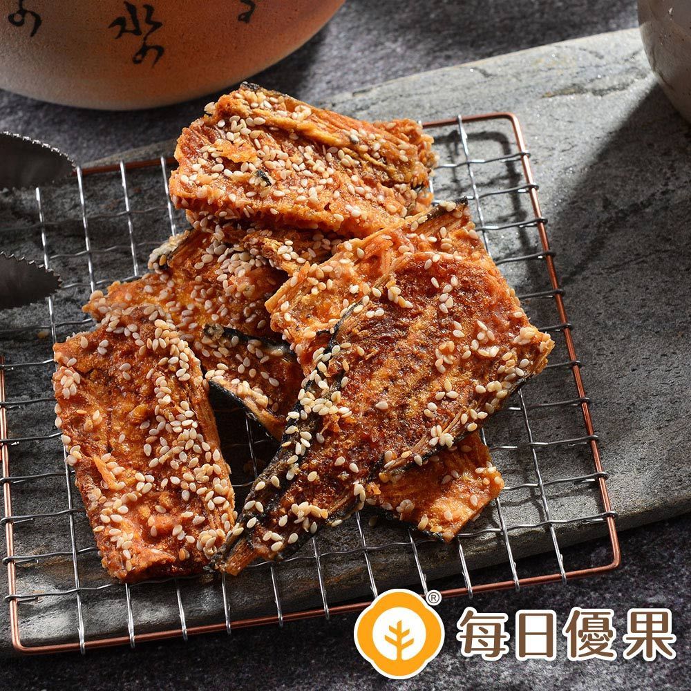 黃金魚酥(比目魚骨)大包裝400G 每日優果