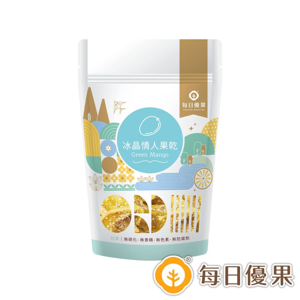 冰晶情人果乾75G隨手包 每日優果