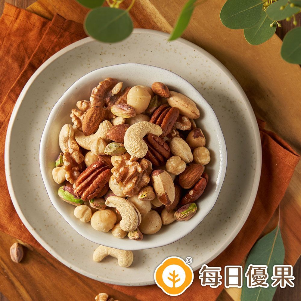 甄粹綜合8堅果500G大包裝 每日優果
