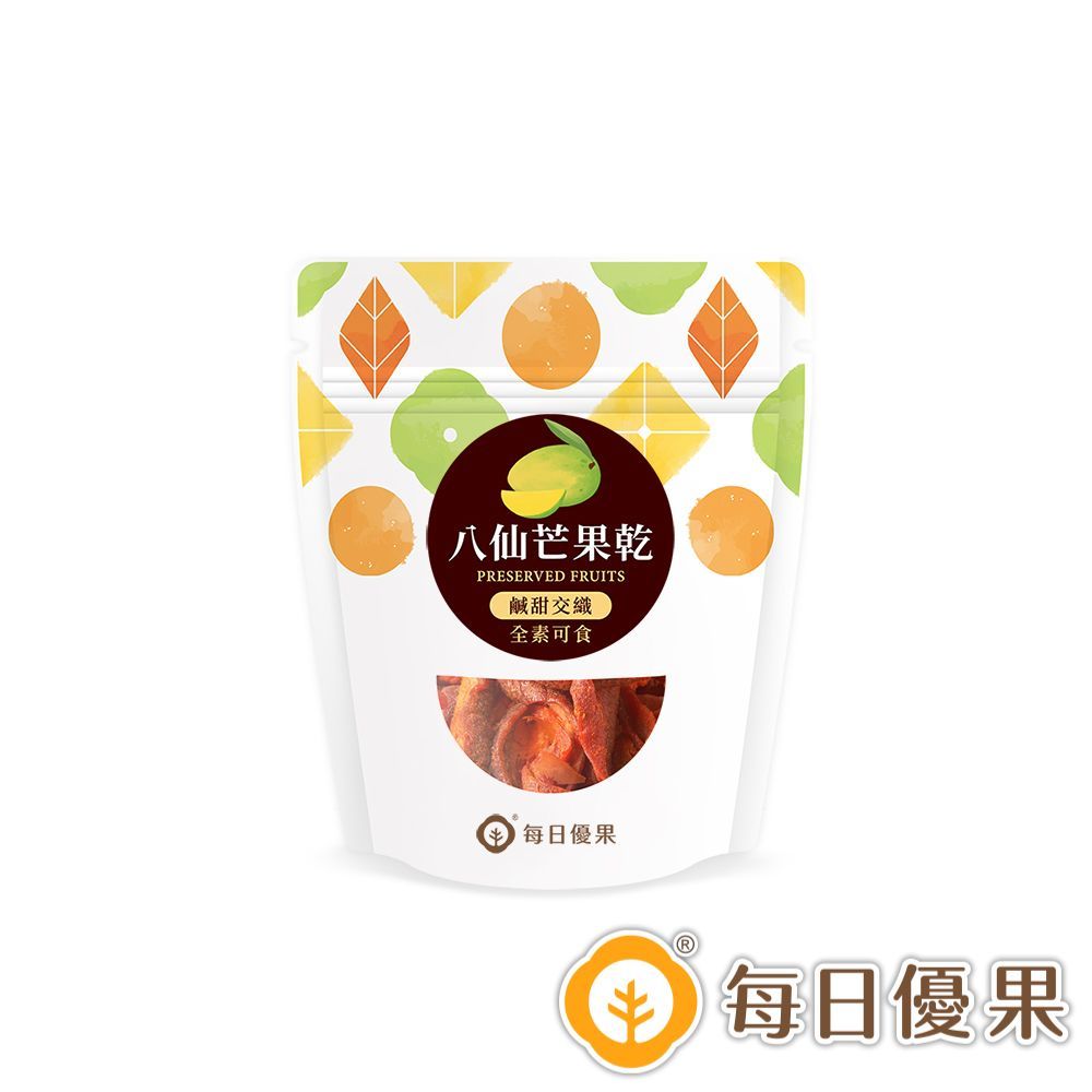 八仙芒果乾60G口袋蜜餞 每日優果