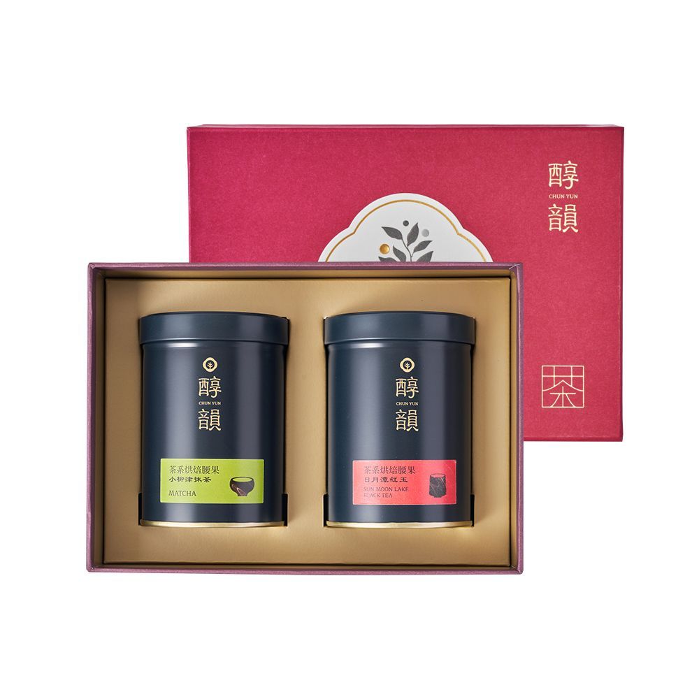 醇韻茶堅果禮盒【共13種組合搭配】附質感提袋 每日優果