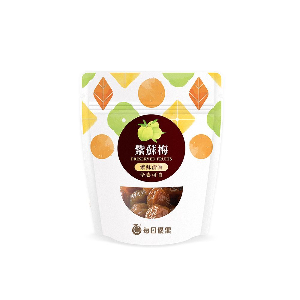 紫蘇梅70G口袋蜜餞 每日優果
