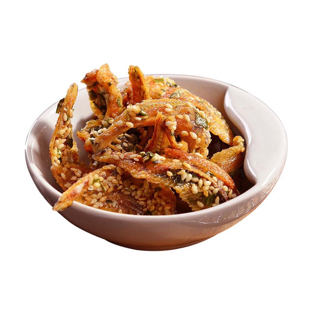 蔥燒黃金魚酥大包裝400G 每日優果