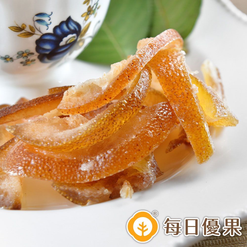 鮮採柚子皮乾大包裝450G 每日優果