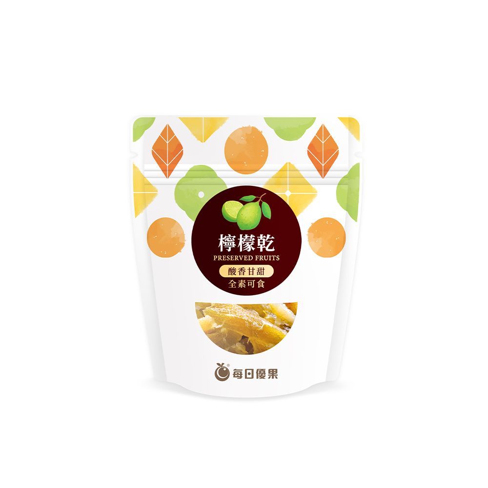 檸檬乾50G口袋蜜餞 每日優果