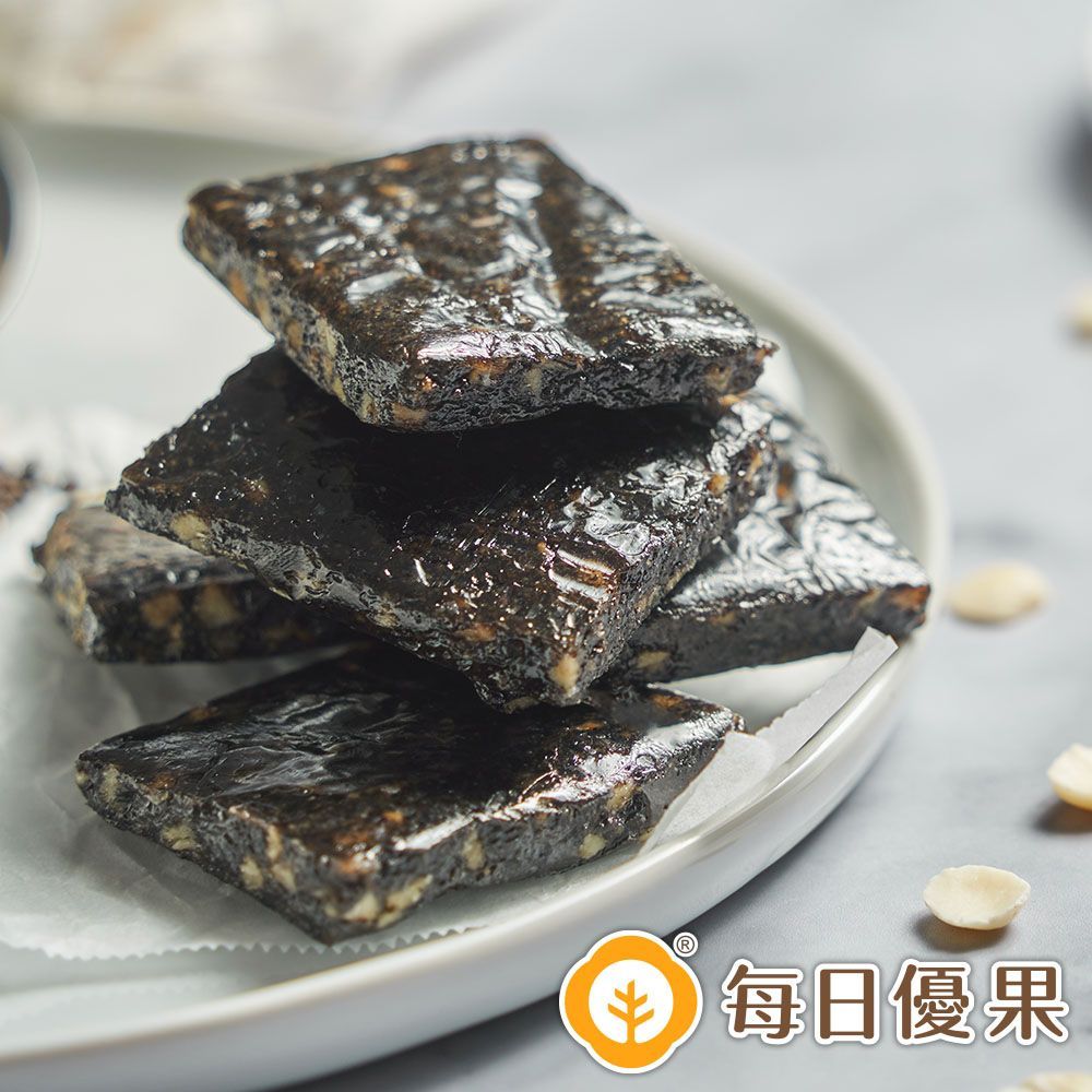 杏仁黑芝麻糕大包裝600G 每日優果
