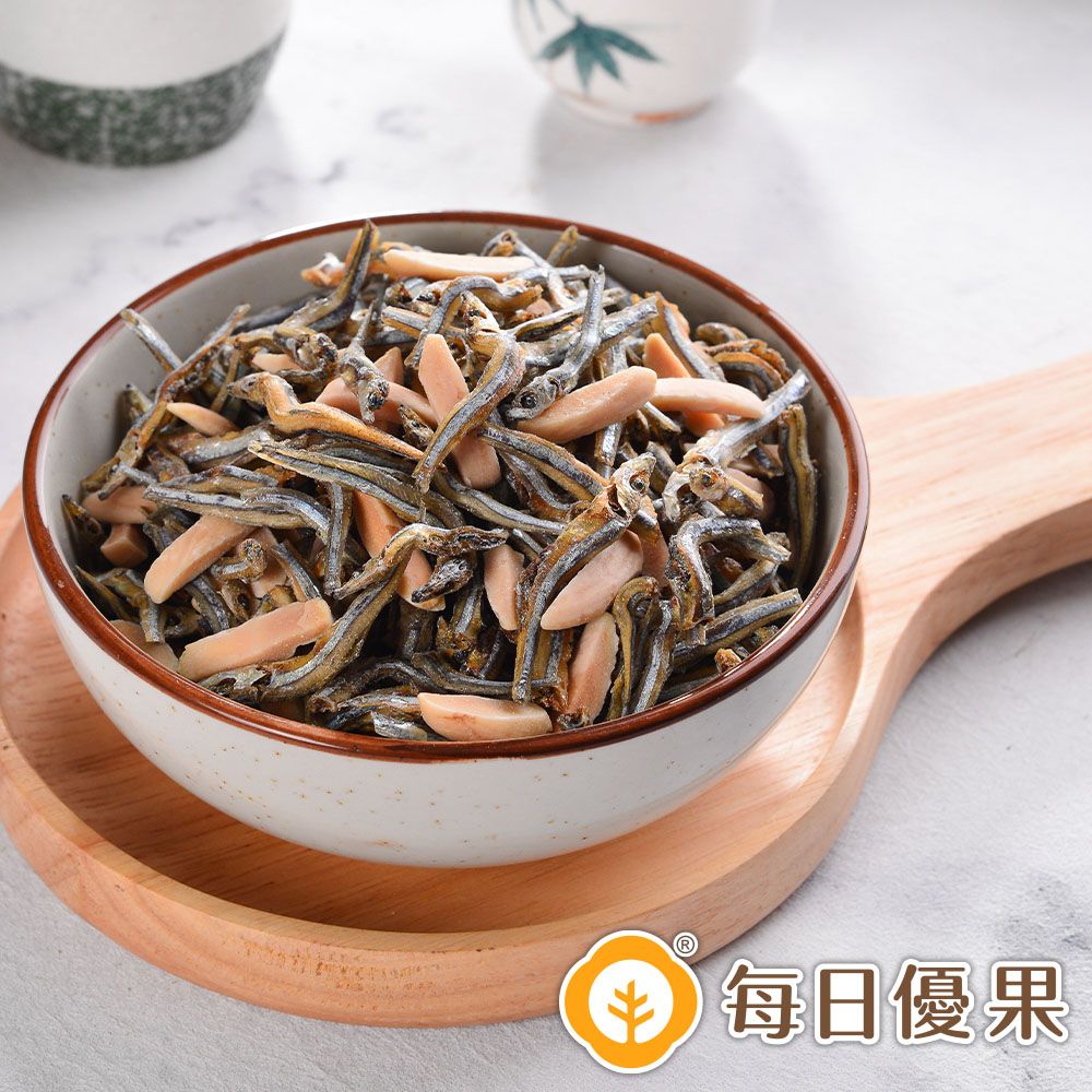 杏仁小魚乾120G 每日優果