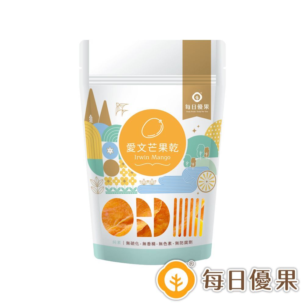 愛文芒果乾隨手包75G 每日優果