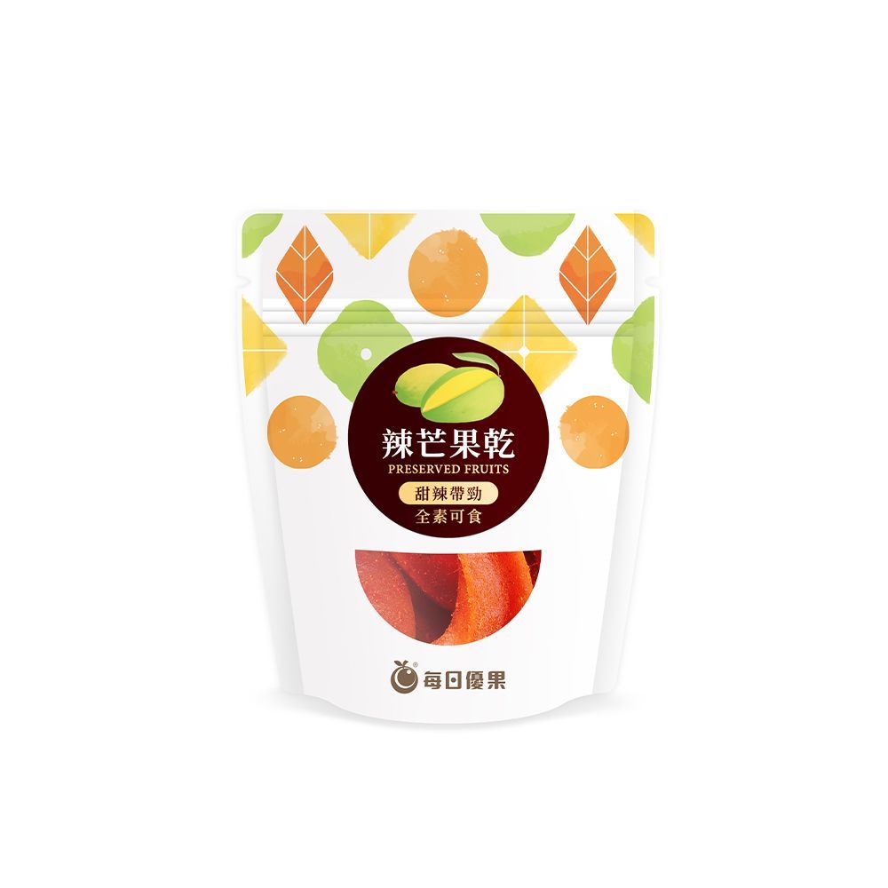 辣芒果乾70G口袋蜜餞 每日優果
