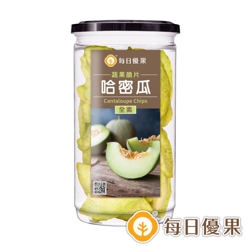 罐裝哈密瓜脆片120G 每日優果