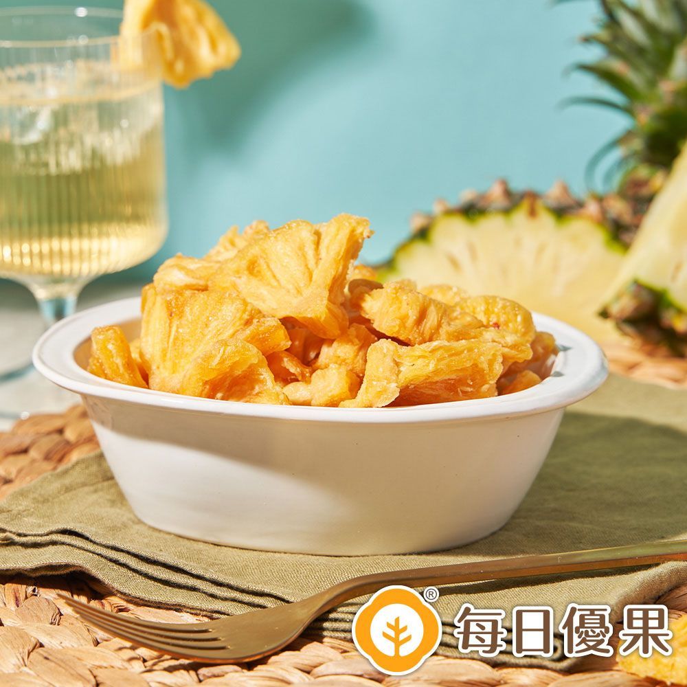 鮮採鳳梨乾200G 每日優果