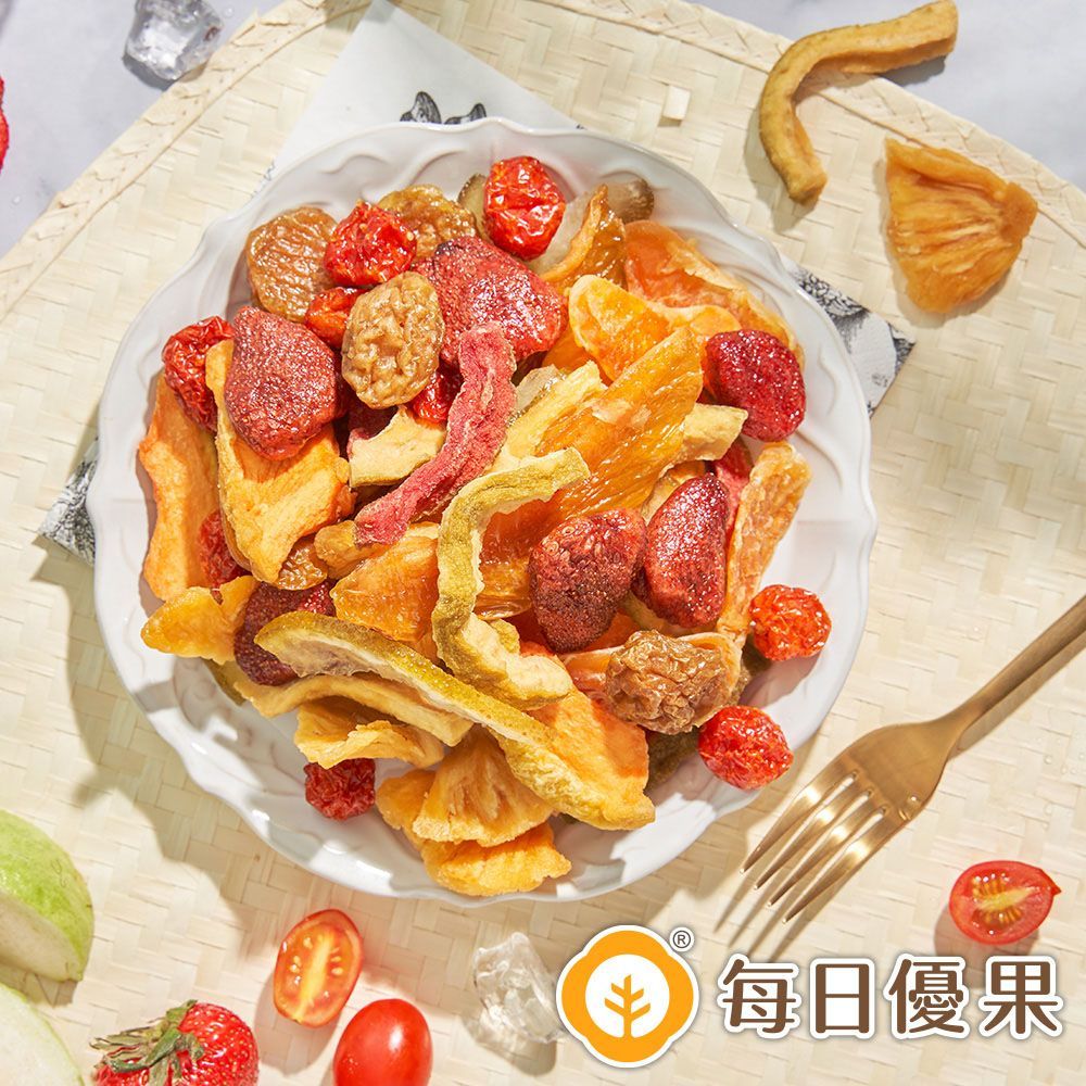 鮮採綜合果乾大包裝450G 每日優果