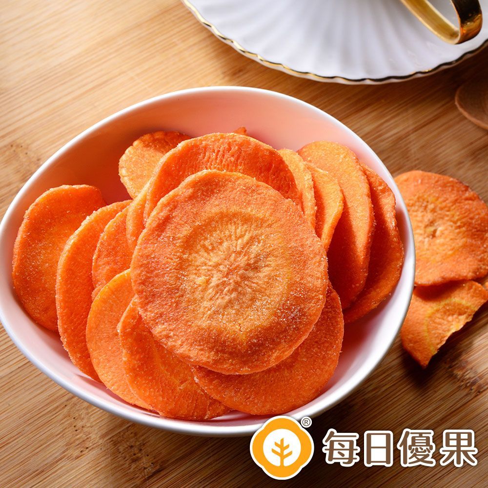 紅蘿蔔脆片160G 每日優果
