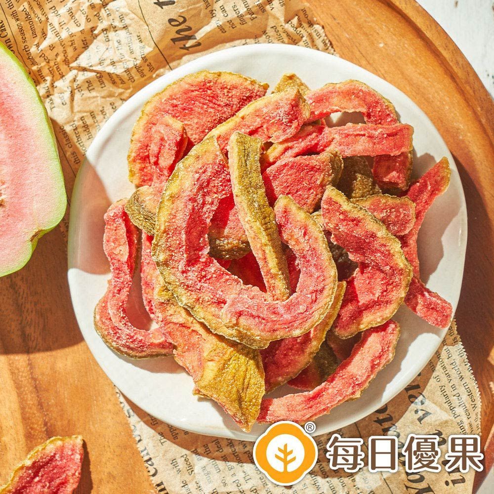 鮮採紅心芭樂乾大包裝450G 每日優果