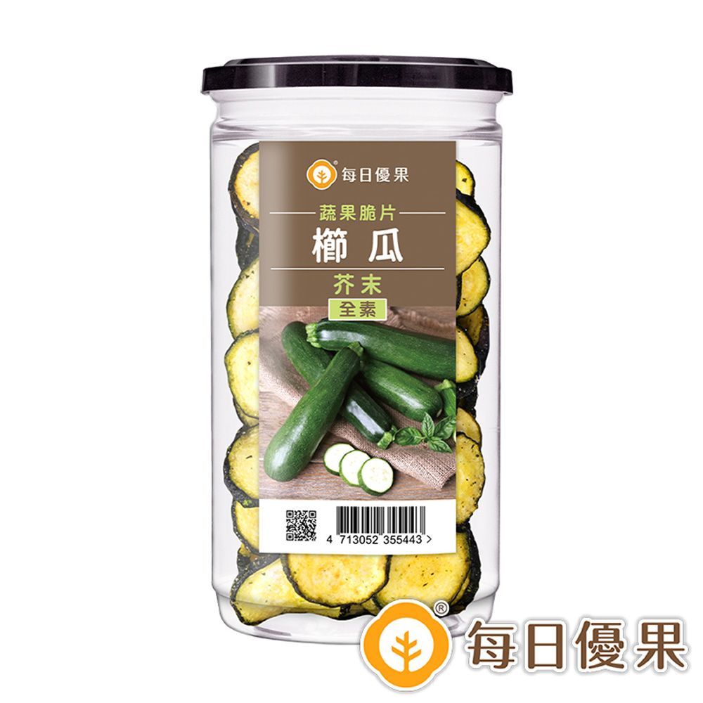 罐裝櫛瓜脆片.芥末110G 每日優果