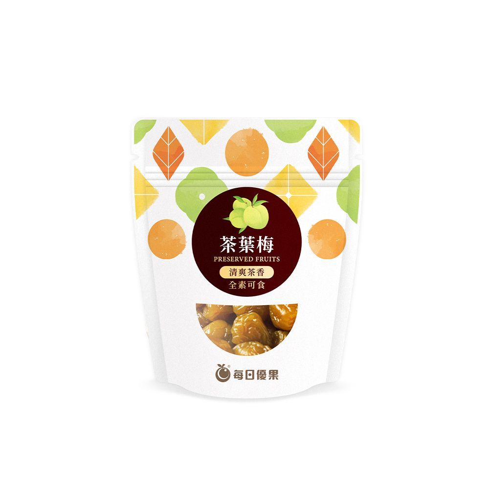 茶葉梅70G口袋蜜餞 每日優果