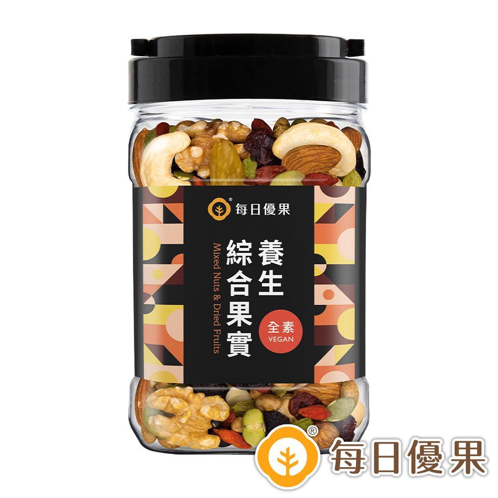 罐裝養生綜合果實320G 每日優果