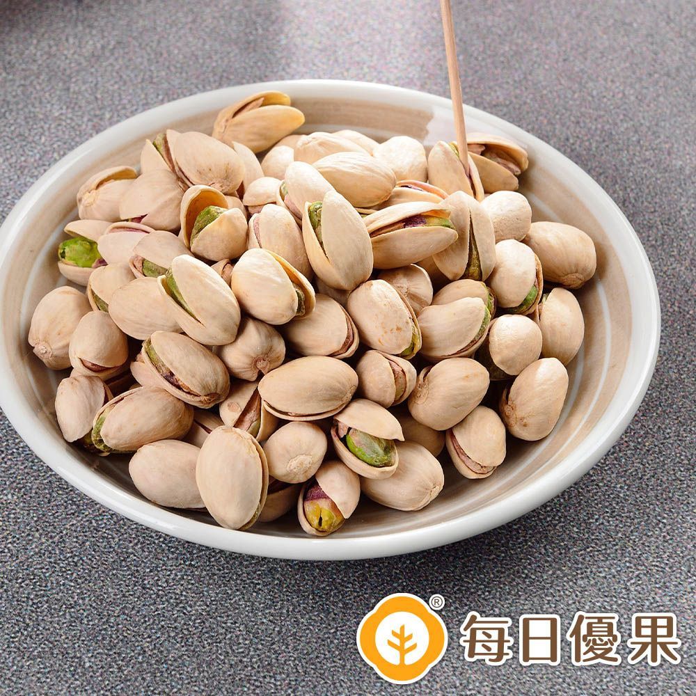 美國自然開殼開心果大包裝(鹽焗)580G 每日優果